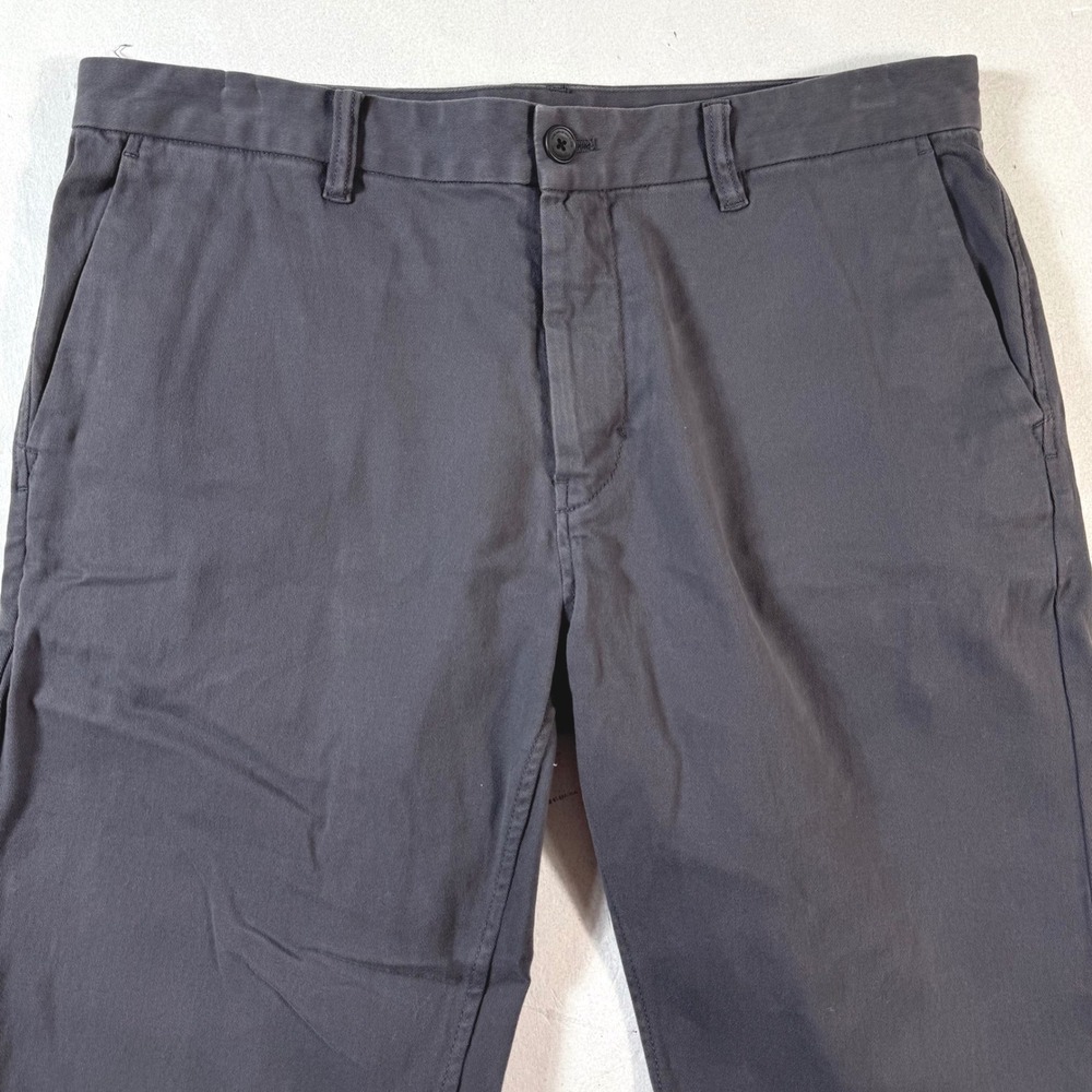 OUTERNOWN SEA SHORT‎ Chino Pants Mens 34x30 Gray Organic Cotton Blend
